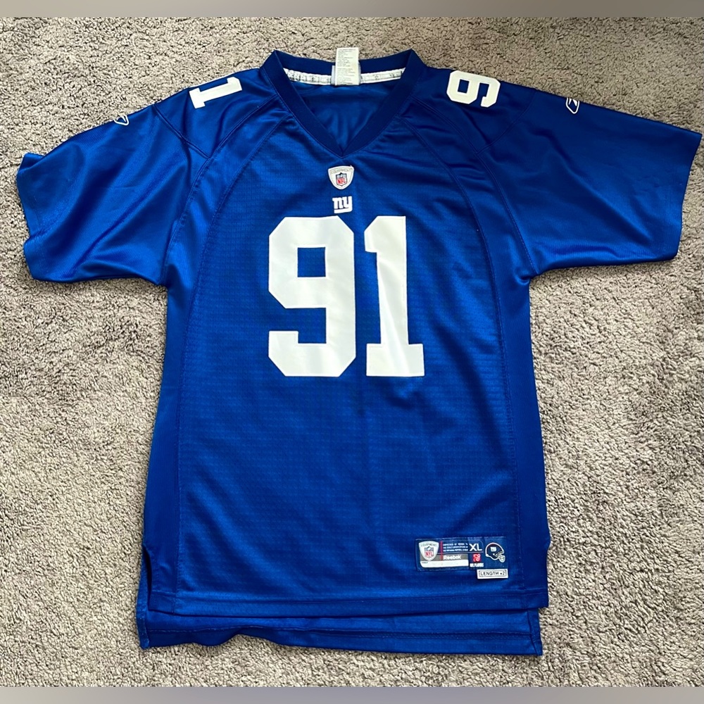 Kids Justin Tuck New York Giants Stitched Football Jersey